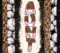AUNT BASEBALL SUBLIMATION TUMBLER