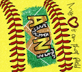 AUNT SOFTBALL SUBLIMATION TUMBLER